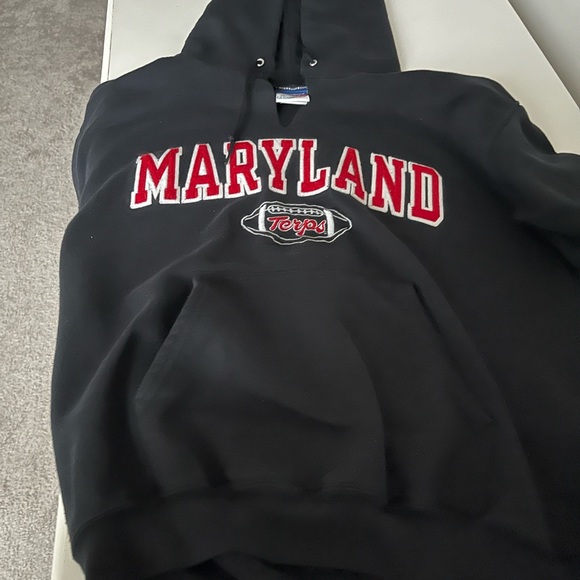 CHAMPION MARYLAND TERPS HOODIE - Picture 2 of 6